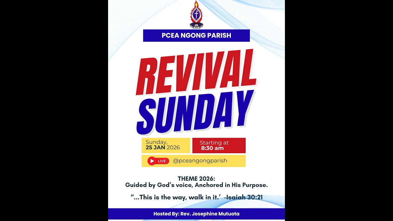 REVIVAL SUNDAY SERMON BY BISHOP JOHN KIPEEN 25TH JAN 2026