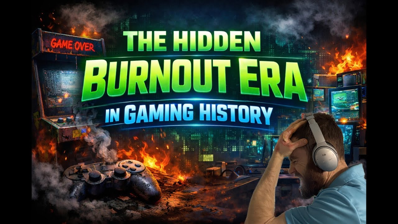 The Hidden 🤐Burnout 🔥Era in Gaming 🎮History