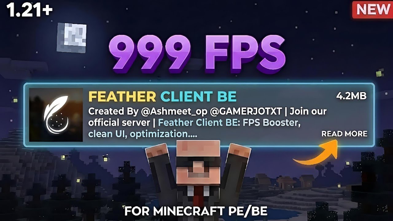FEATHER REMAKE  PACK FOR MCPE 1.26 | BEST FPS BOOST & NO LAG PACK