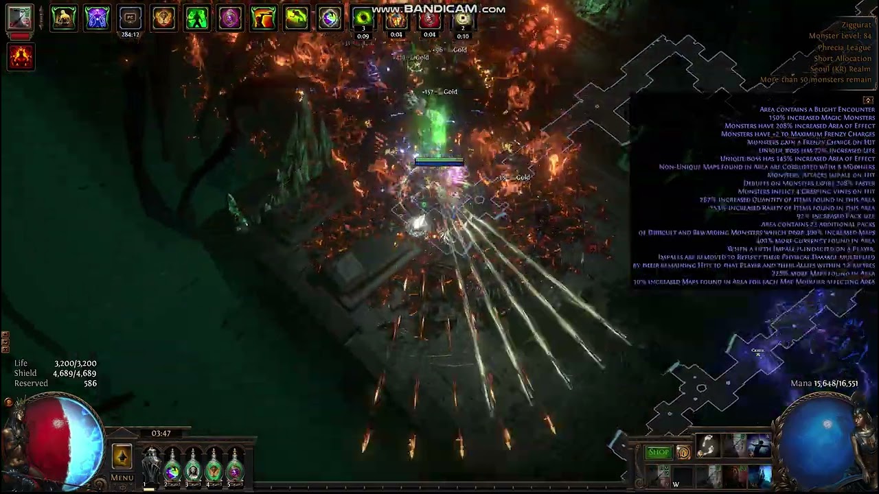 [3.25, Phrecia, Whisperer] 0 button autobomber manaforged arrow (Upgraded Version)