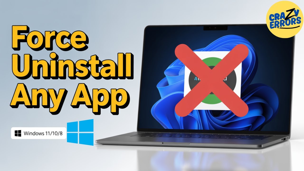 Can&rsquo;t Remove That App? Force Uninstall ANY Program in Windows 11/10