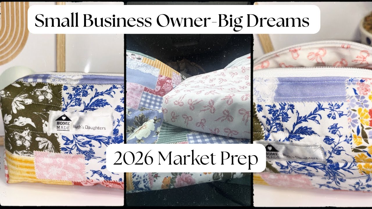 🌷My 1st market for 2026 is approaching, let’s prep! 