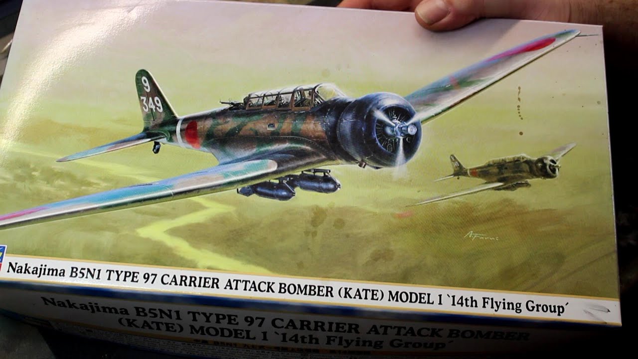 Hasegawa Type 97 Bomber Kate Full Build