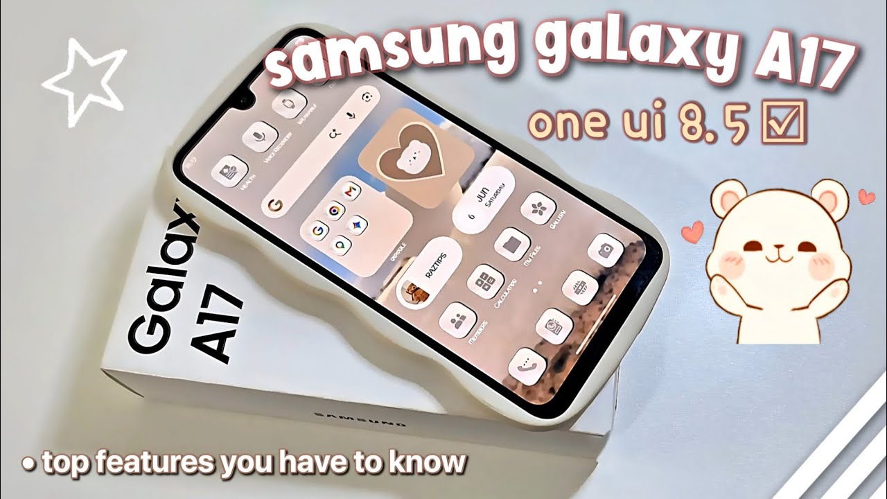 samsung galaxy A17 Official One UI 8.5 Update 🌱🩶 top features you have to know