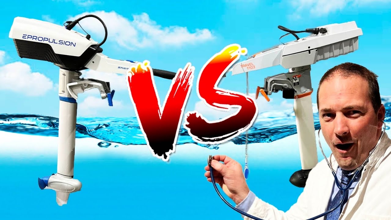 ePropulsion VS Torqeedo Elektrische Buitenboordmotor Test