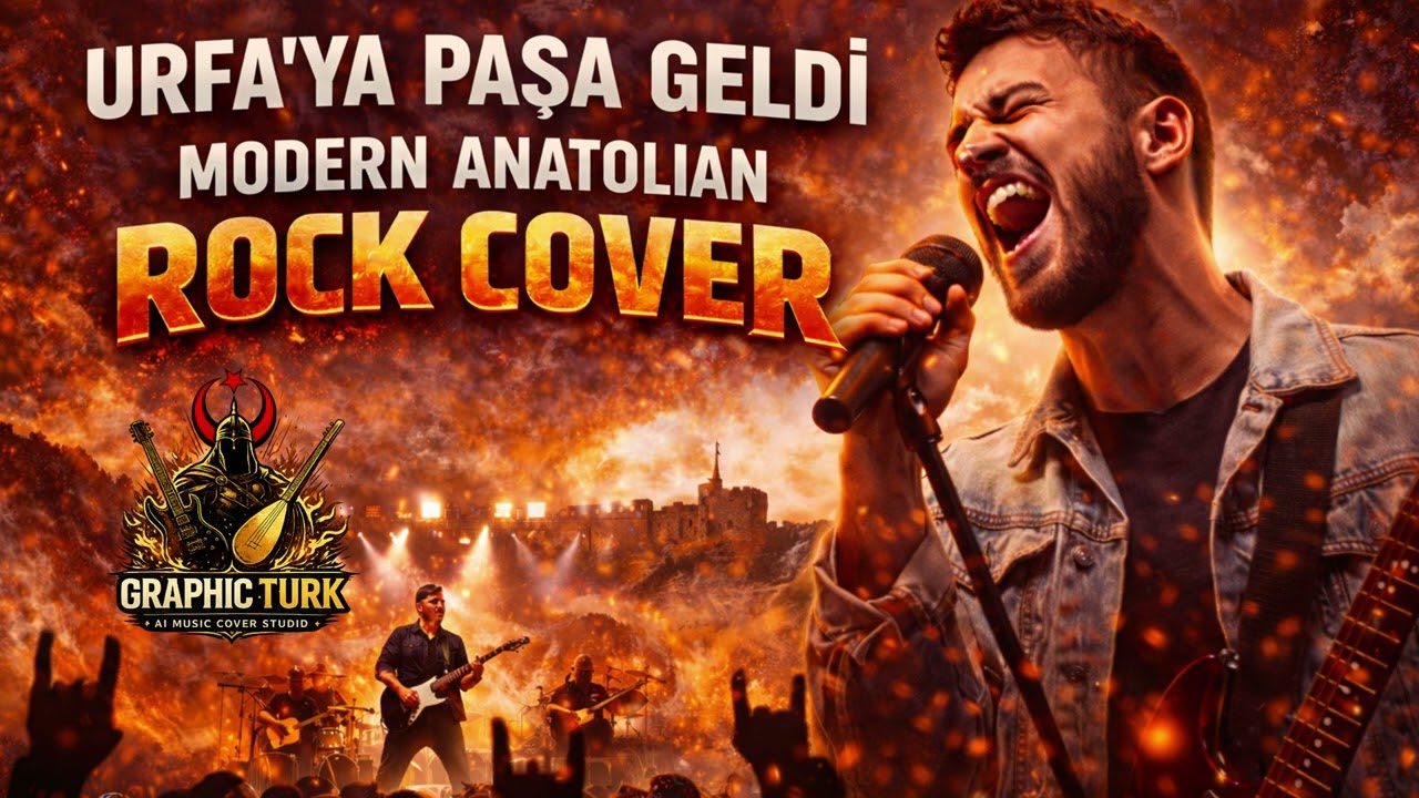 Urfa’ya Paşa Geldi (Rock Cover) 🔥 Anadolu Rock Remix