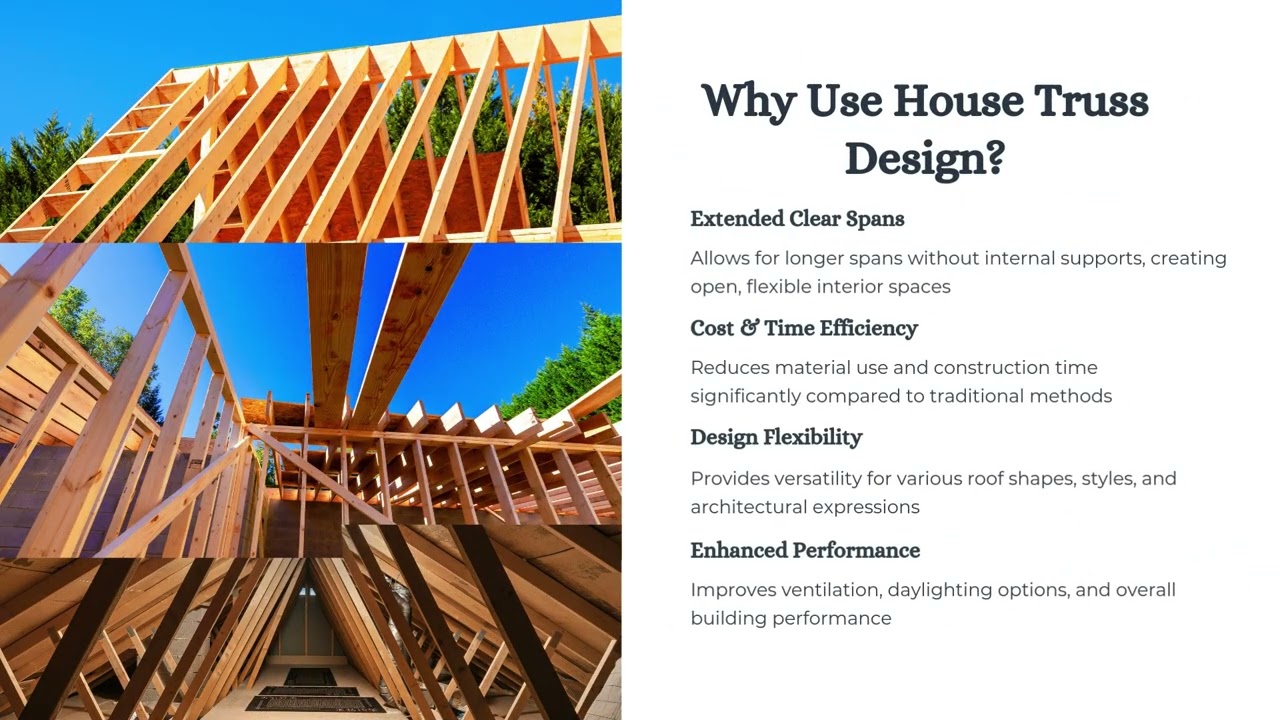 House Truss Design Foundations of Strong, Efficient Roofs