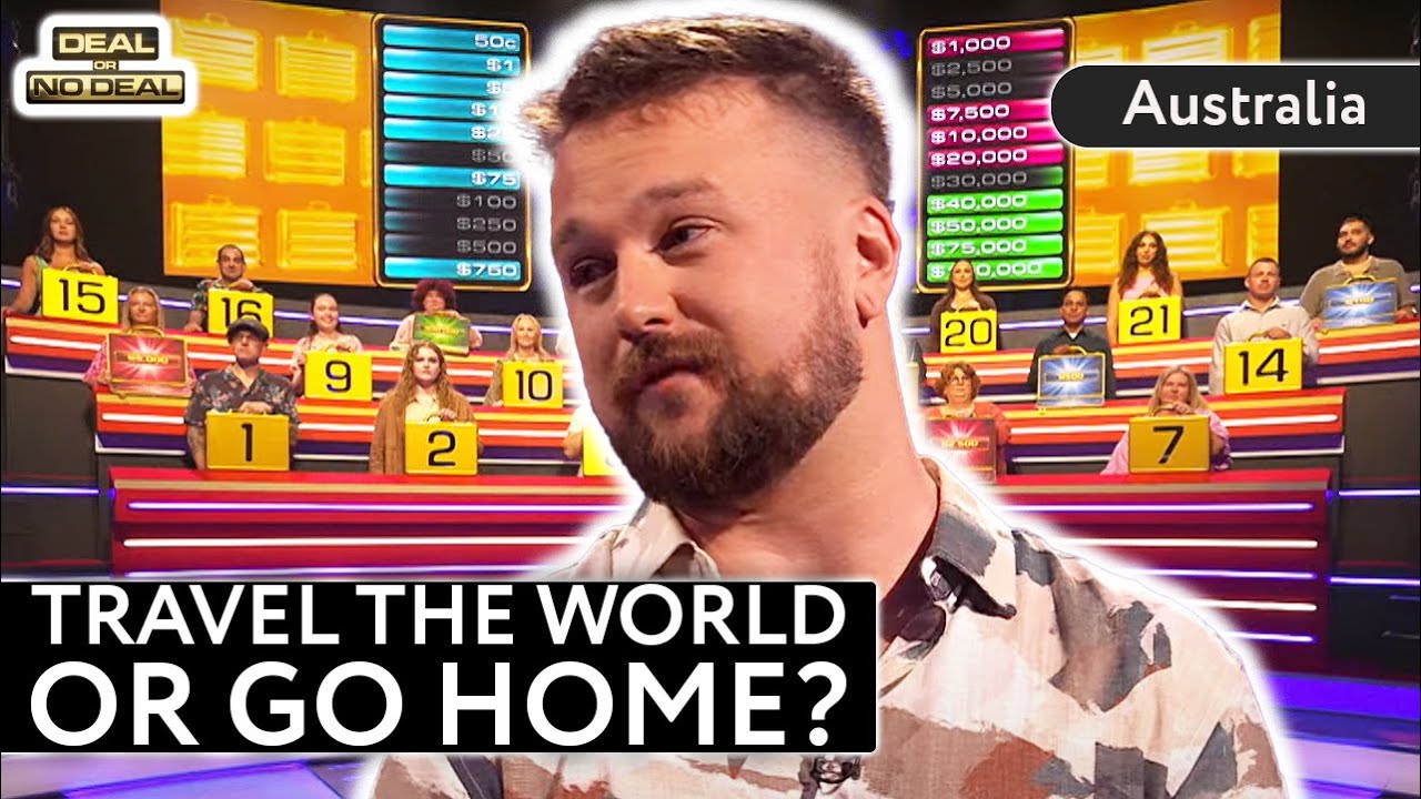 Travel, Taste, and Tension: Jarrod’s Big Gamble | Deal or No Deal Australia | S12 E162