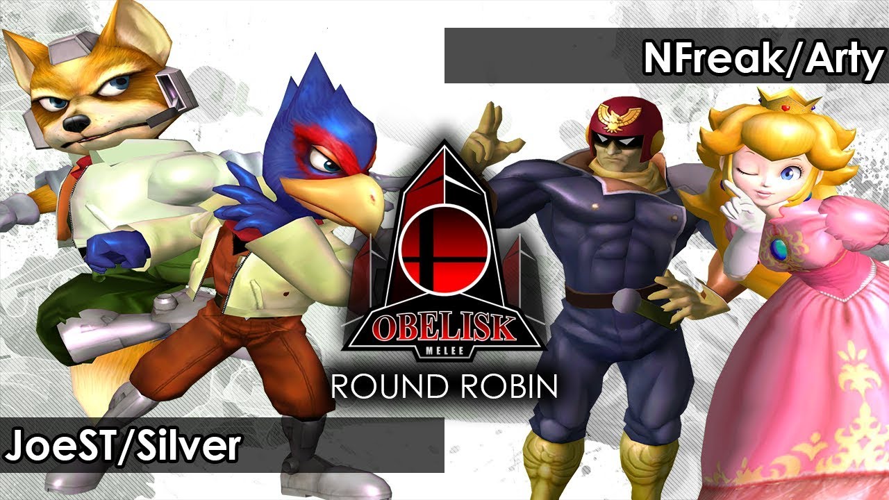 Melee: JoeST/Silver V NFreak/Arty - Obelisk 77 Tournament SSBM