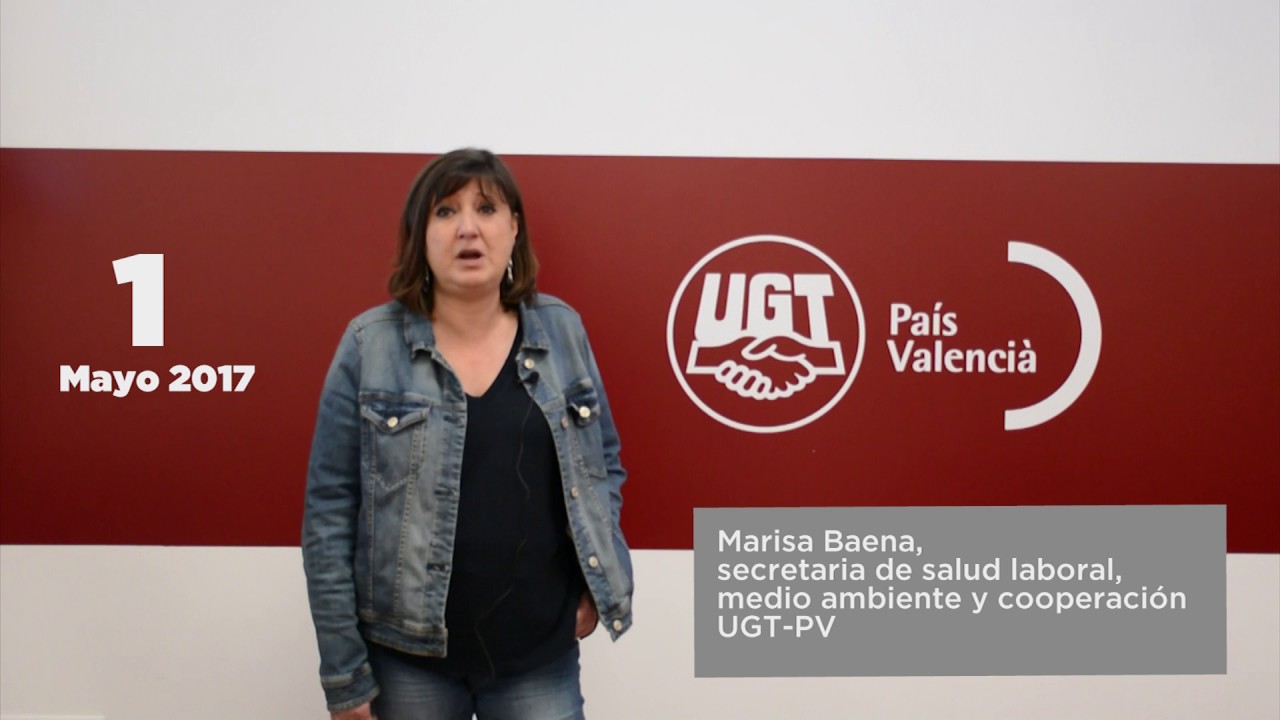 Marisa Baena Martinez. Secretarío de Salud Laboral, Medio Ambiente y Cooperación UGT-PV