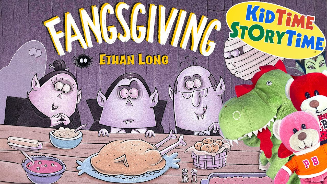 Fangsgiving - a Monster THANKSGIVING read aloud for kids