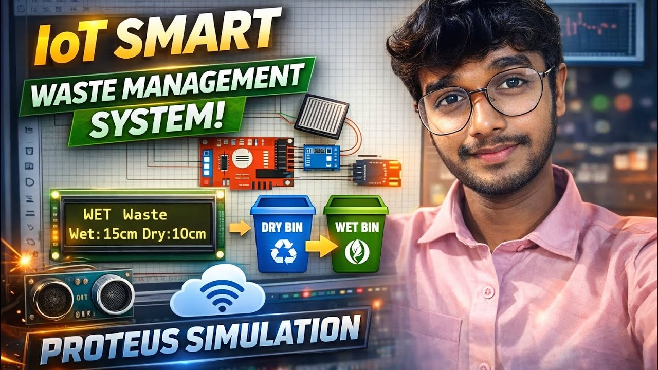 IoT-Based Smart Waste Management System | Wet & Dry Waste Segregation