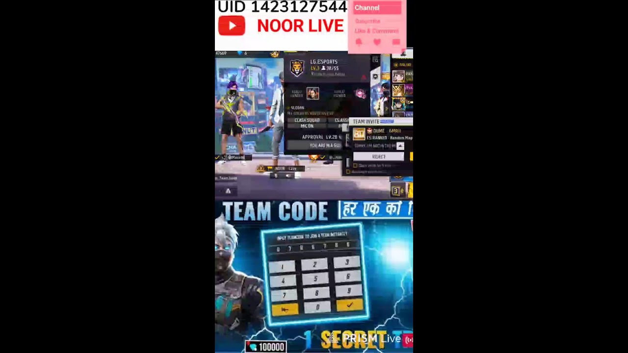 NOOR LIVE 1K SUB TARGET 🎯
