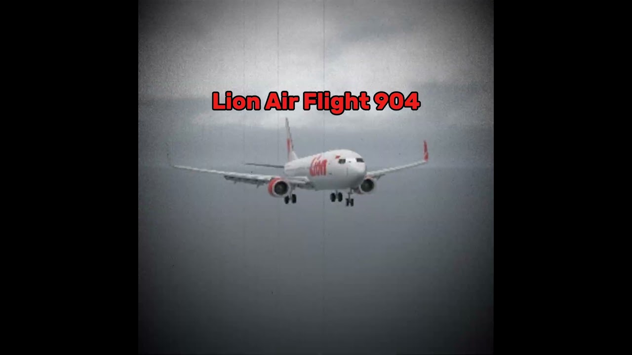 Lion Air Flight 904 😢