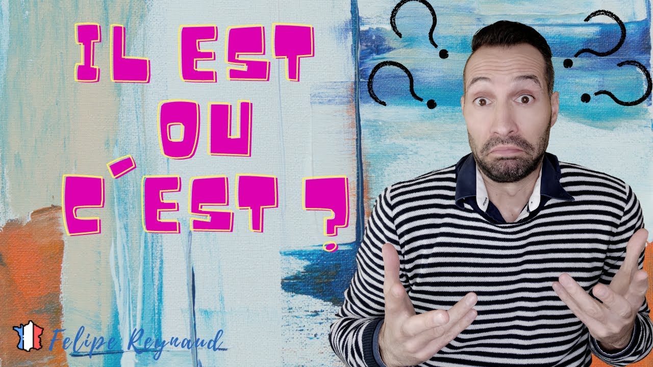 C'EST o IL EST ? Un error muy común en francés!