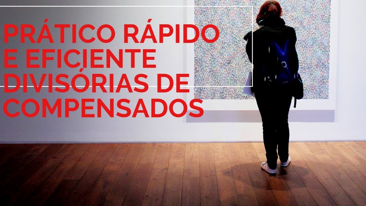 Pr&aacute;tico r&aacute;pido e eficiente  divis&oacute;rias c maderite ou  compensados