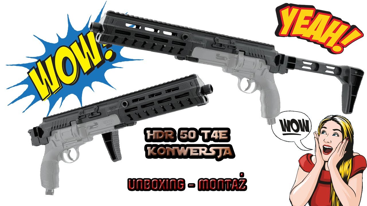 Konwersja do HDR 50 T4E. Unboxing&Montaż. #hdr #airgun #wiatrówka #strzelectwo #sport #popular
