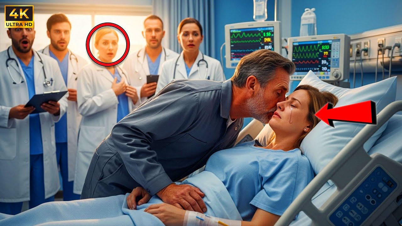 The Janitor Whispered 3 Words to the Dying Patient — 6 Doctors Watched in Silence as She Woke Up