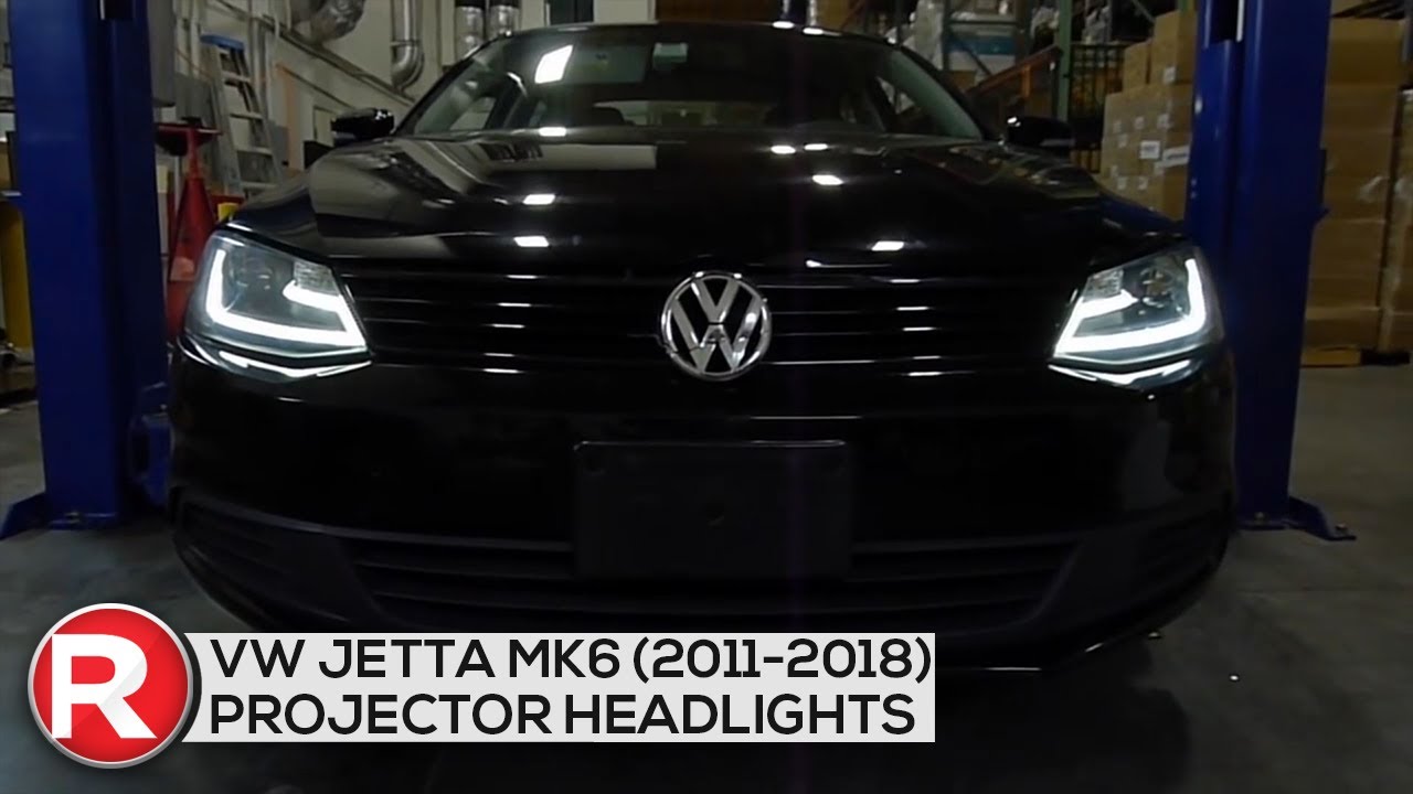 Spec-D Projector Headlights VW Jetta MK6 [LED DRL] (2011-2018) DIY Install How To & Specs