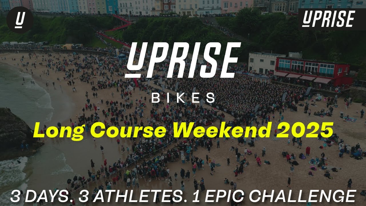 Sand, Sweat and Spirit ׀ Uprise Bikes Take on Long Course Weekend Tenby!