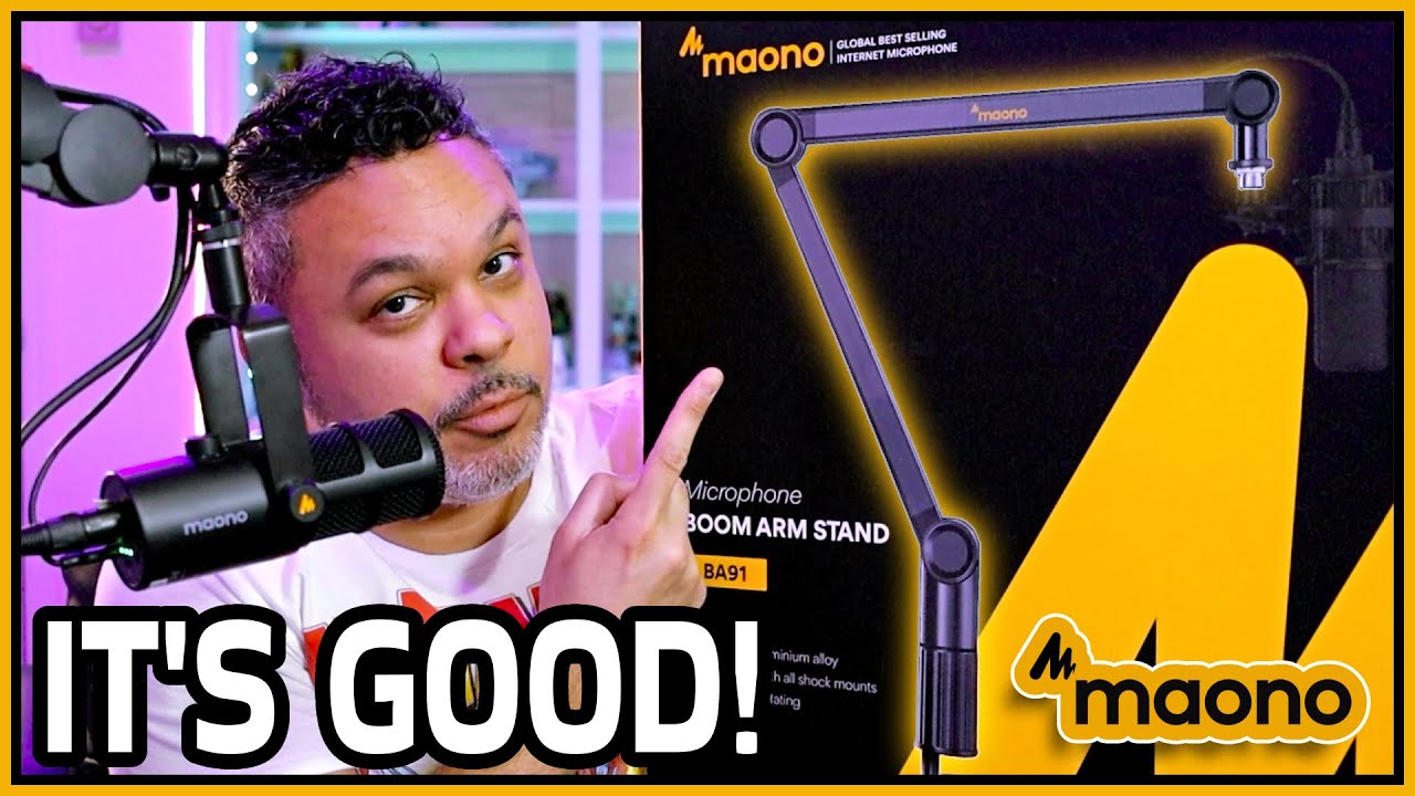 Level Up Your Professional Look With the Maono BA91 Boom Arm | Full Review