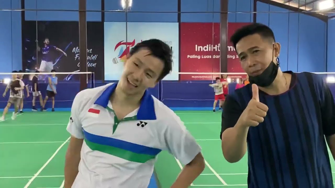 MARCUS GIDEON : MABAR bersama Atlet Gideon Badminton Academy