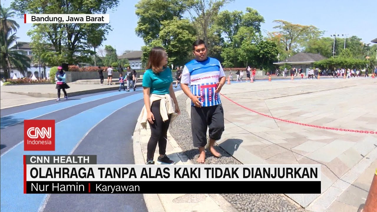 Olahraga Tanpa Alas Kaki Tidak Dianjurkan