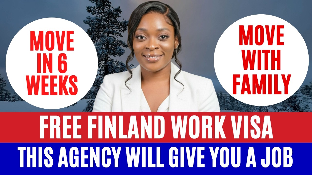 URGENT! Relocate in 6 WEEKS! FREE Finland Work Visa | No IELTS