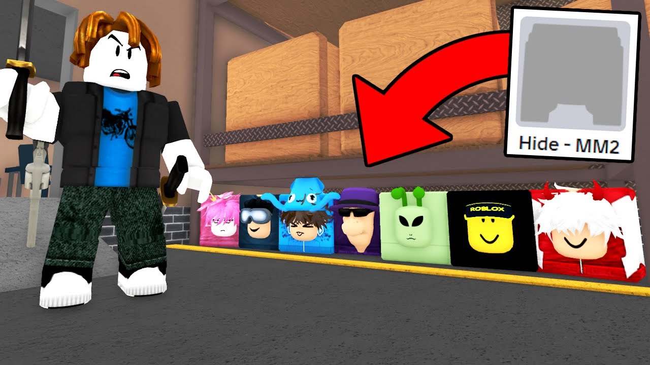 Invisible Emote Hide and Seek in Murder Mystery 2!