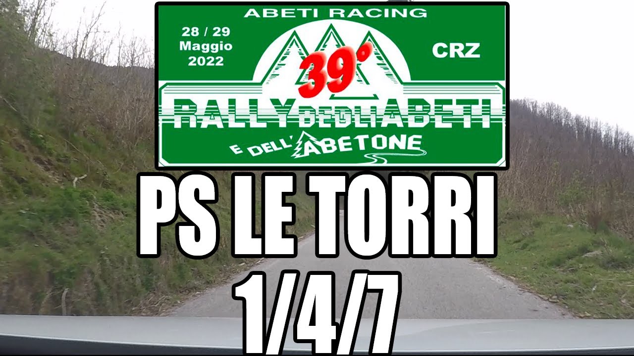 PS Le Torri 1/4/7 | 39° Rally degli Abeti e dell'Abetone 2022
