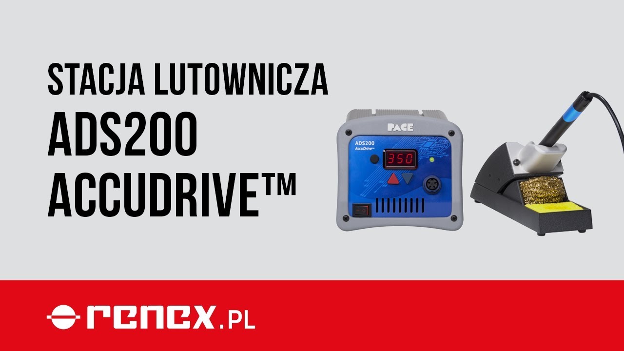 Stacja Lutownicza PACE ADS200 AccuDrive&trade;