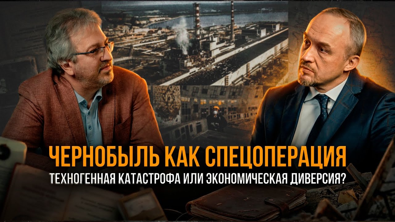 ЧЕРНОБЫЛЬ КАК СПЕЦОПЕРАЦИЯ: Техногенная катастрофа или экономическая диверсия? | Роман Голунов
