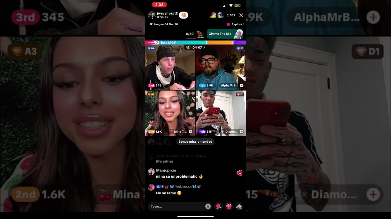 Jwavy VS Wyezy Alpha Amina / 9-11-25 / TikTok Live 