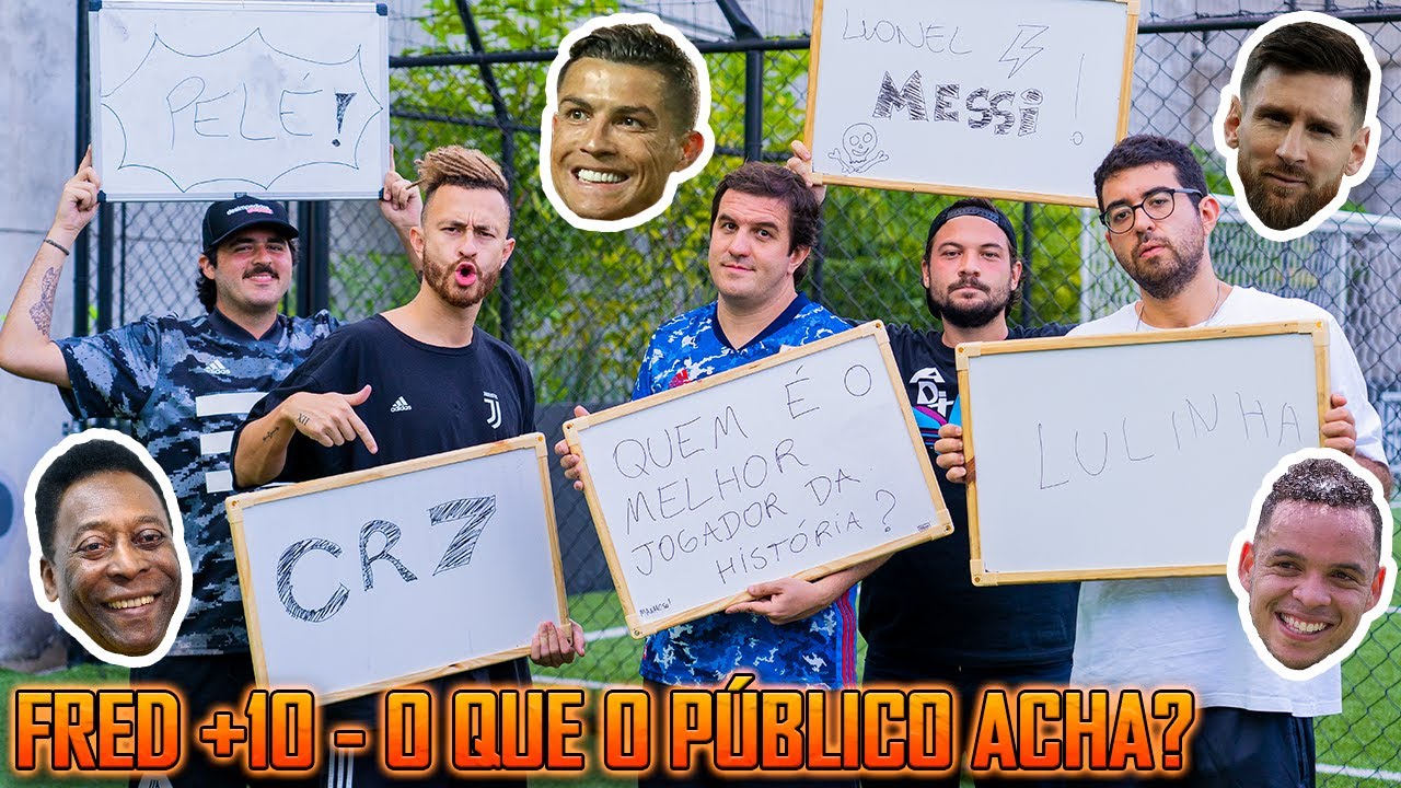 Quem é o melhor jogador da história? Perguntamos pra 100 pessoas!