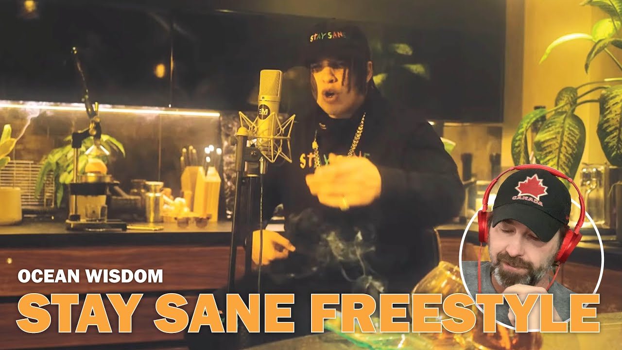 Ocean Wisdom - Stay Sane Freestyle (Reaction)