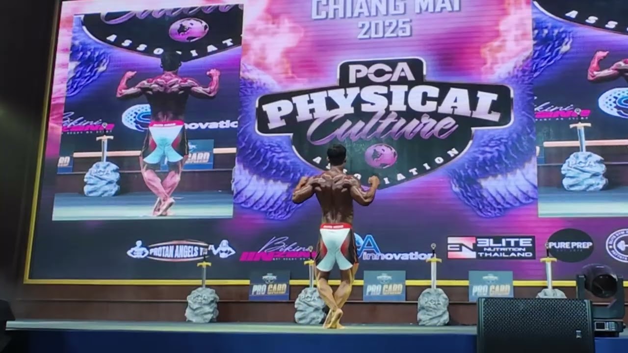 PCA Thai Chiang Mai 2025 Mens Physique Medium 16-3-25