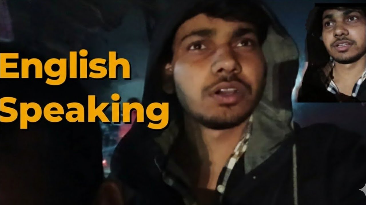 English speaking at night with friends//English speaking 