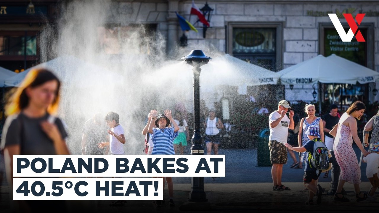 Poland's Hottest Day Ever? Warsaw Shatters Heat Record As Europe Heatwave Intensifies | VERTEX