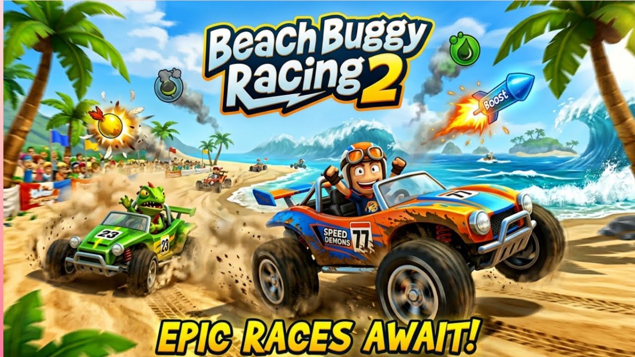 Beach Buggy Racing Game : 3D kart racing game - Androidiosgameplay