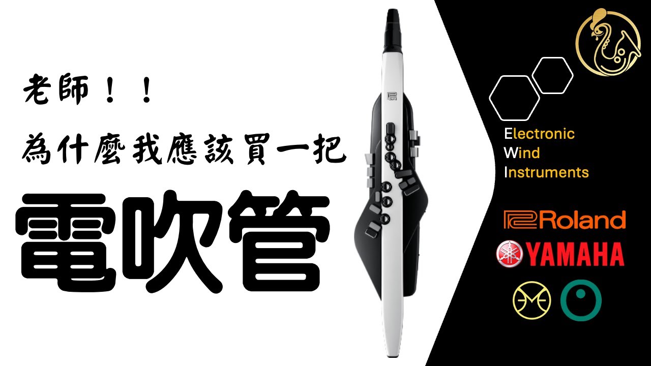 電吹管根本不是薩克斯風？？ feat. Roland AE-20  [肥滷雞 X 經驗分享]