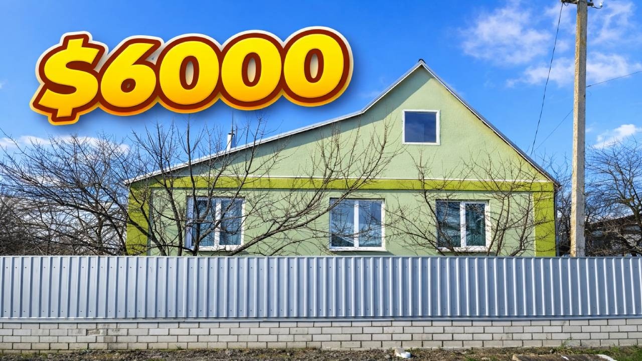 БУДИНОК ЗА $6000 😱 95м², 25 СОТОК І ЩЕ ОДИН БУДИНОК НА ДІЛЯНЦІ