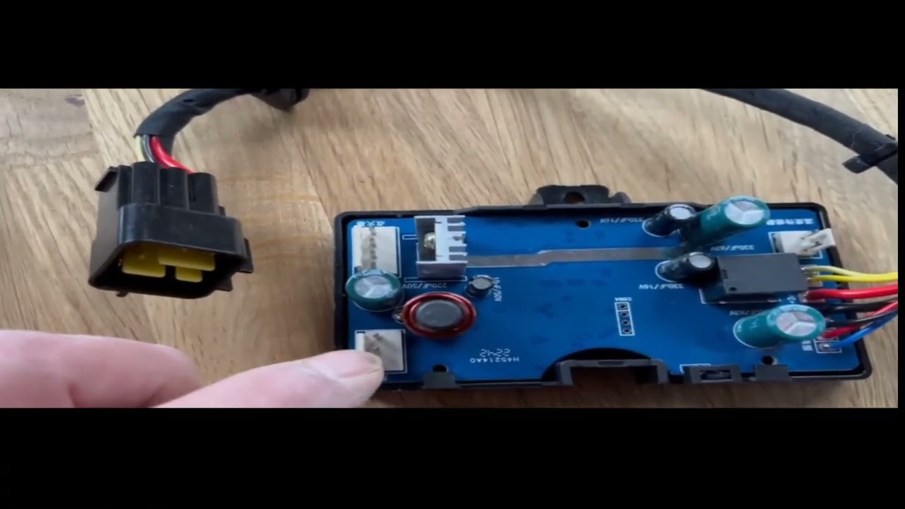 53.Chinese diesel heater Motherboard replacement.