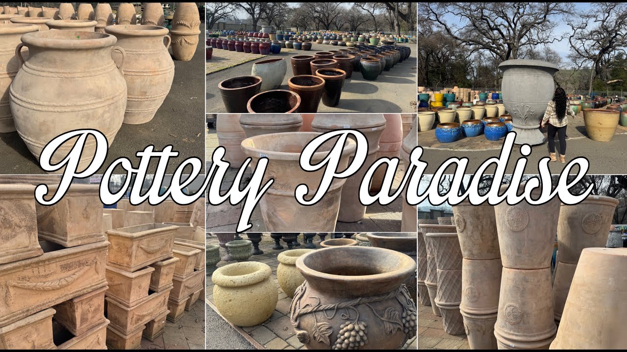 Pottery Paradise Asian Pottery Outlet | Extra large Planters & More