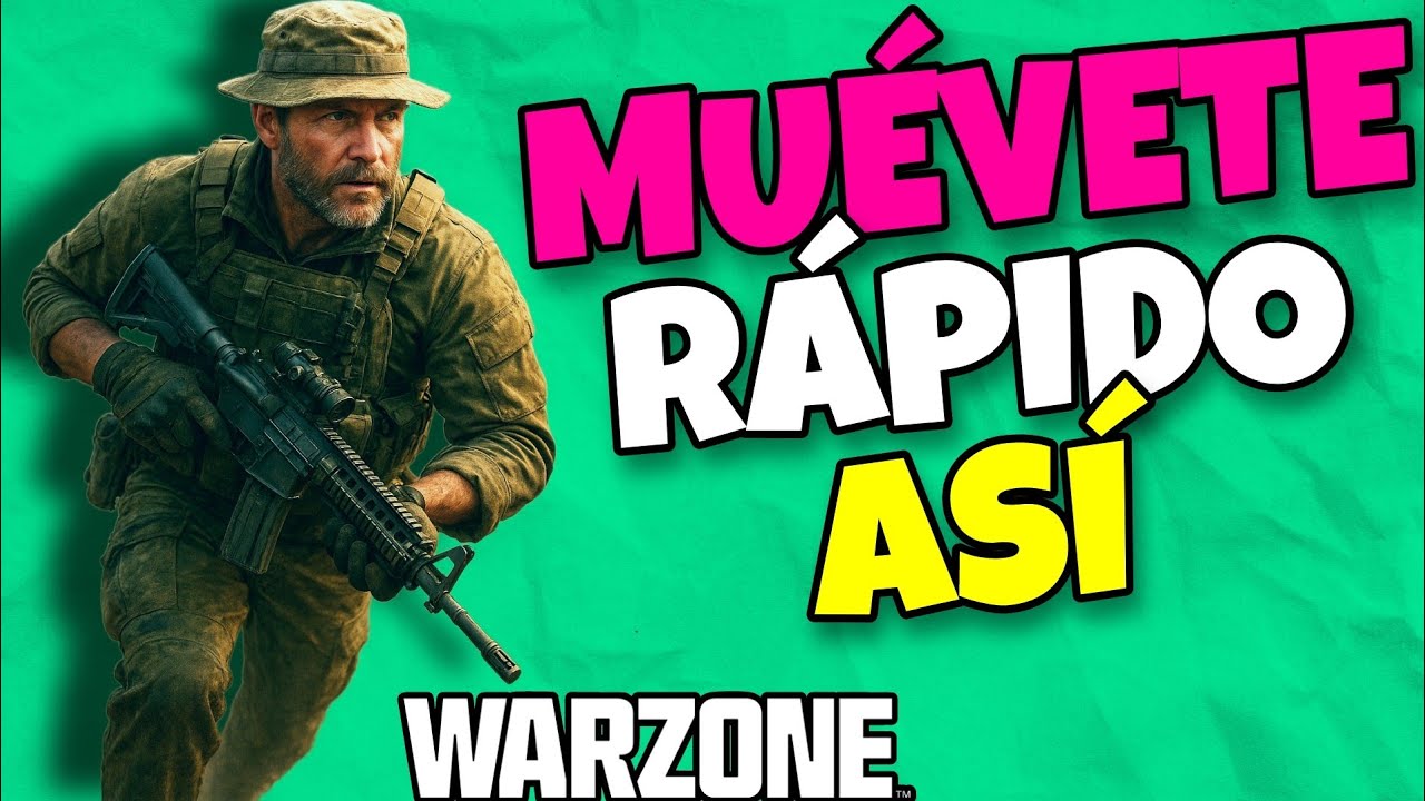 Cómo MOVERSE MÁS RÁPIDO en WARZONE VERDANSK