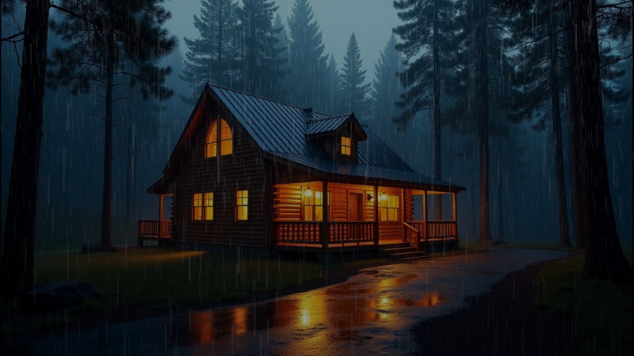 Sounds Of Rain And Thunder For Sleep, Relax - Rain Sounds For Relaxing Your Mind And Sleep Tonight