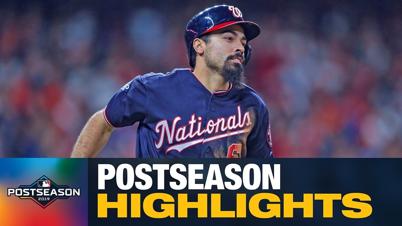 Anthony Rendon 2019 MLB Postseason Highlights (Nationals star dominated! .328, 3 HRs, 15 RBIs)