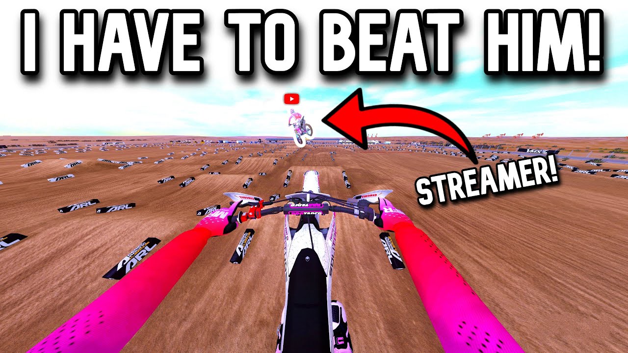 Я участвовал под прикрытием в гонке на выбывание Streamers MX BIKES!
