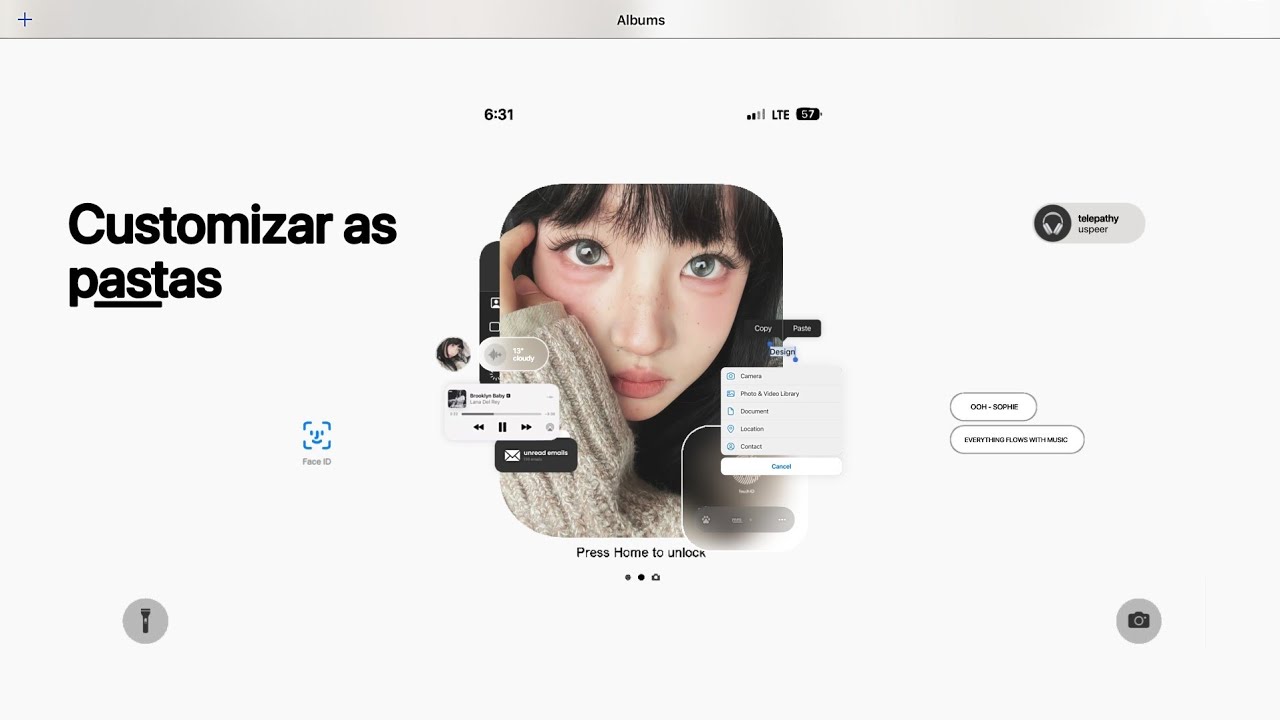 ✿ㅤCustomize suas pastas de apps do jeito que quiser! estilo da one ui 8, ios, xiaomi e mais!