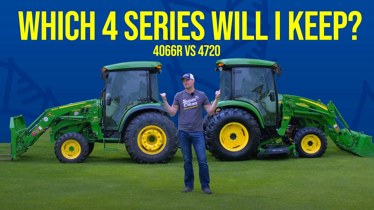 IS OLDER BETTER THAN NEWER? JOHN DEERE 4066R VS 4720 TRACTORS