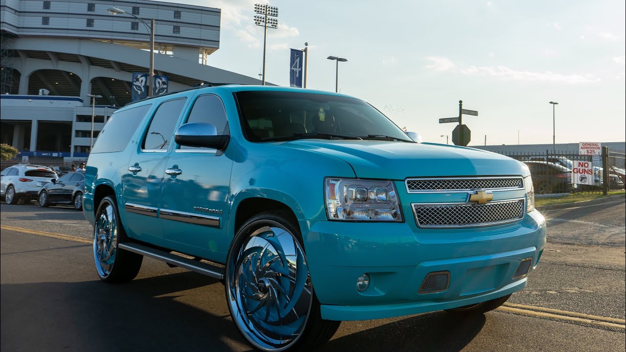 CAN I STUNT CAR & BIKE SHOW MEMPHIS TENNESSEE, Big Rims, Custom Cars, Donks, Box Chevys, SUVs, Pt 8